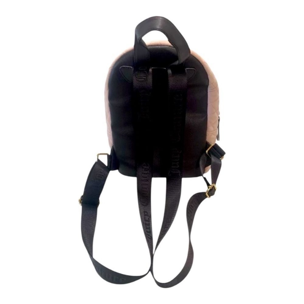 Juicy Couture 🩷 Pink Clay/Chocolate Royal Moment Med. Backpack Purse NWT MRP $99 - Picture 10 of 11
